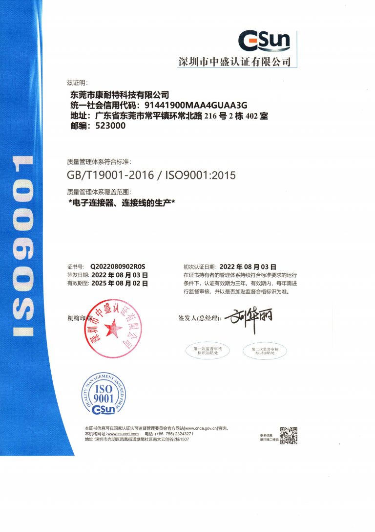 ISO9001中文(wén)版