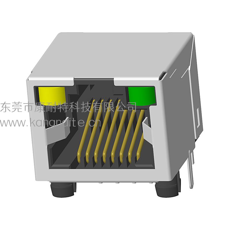 RJ45直通(tōng) 56帶屏蔽帶燈